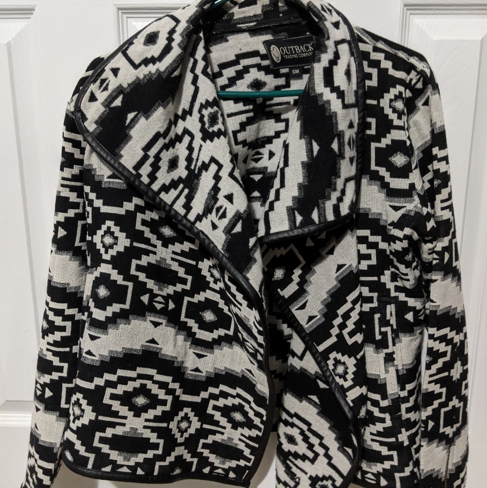 Outback trading co Aztec jacket